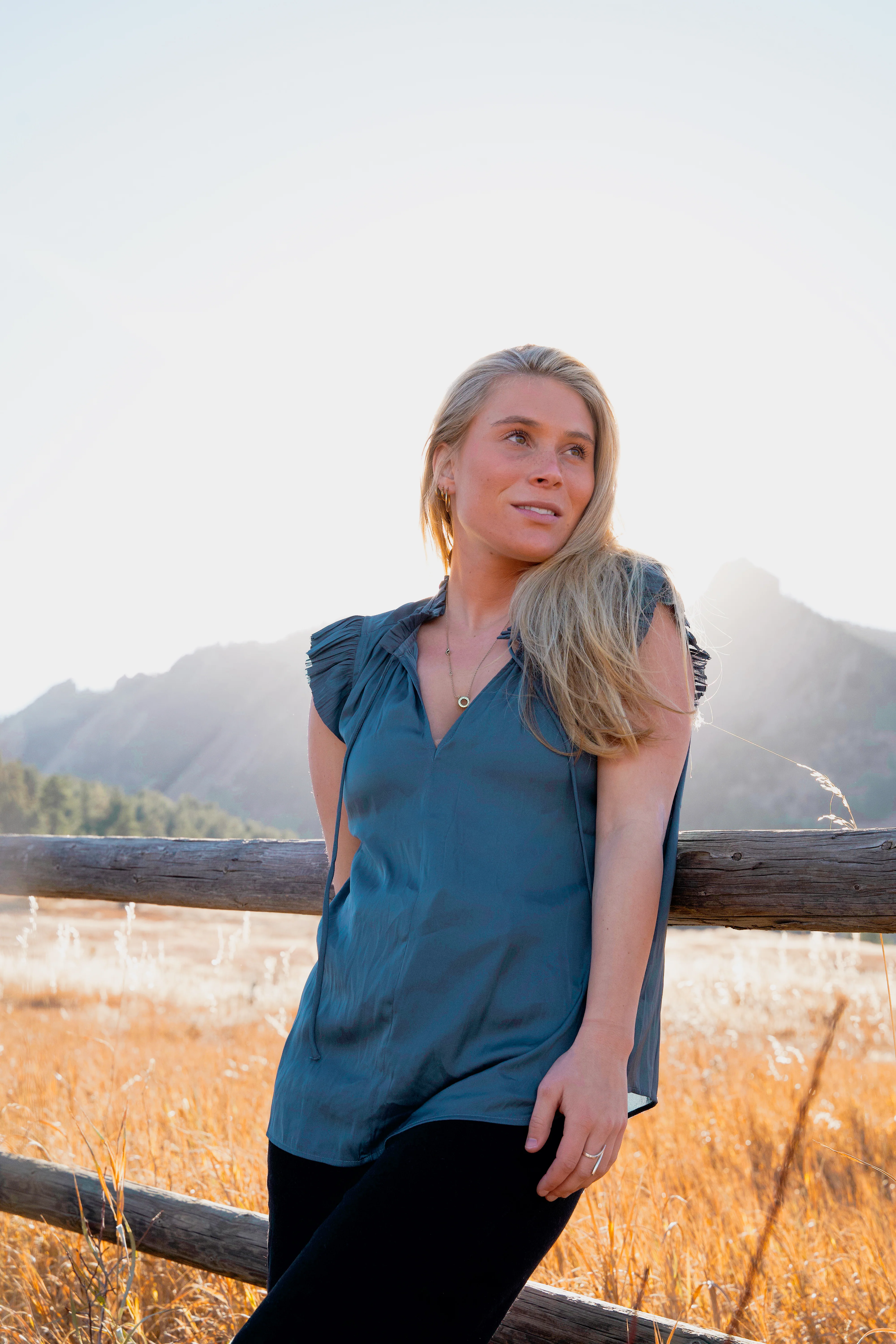 Short Sleeve Flutter Top - Image 17