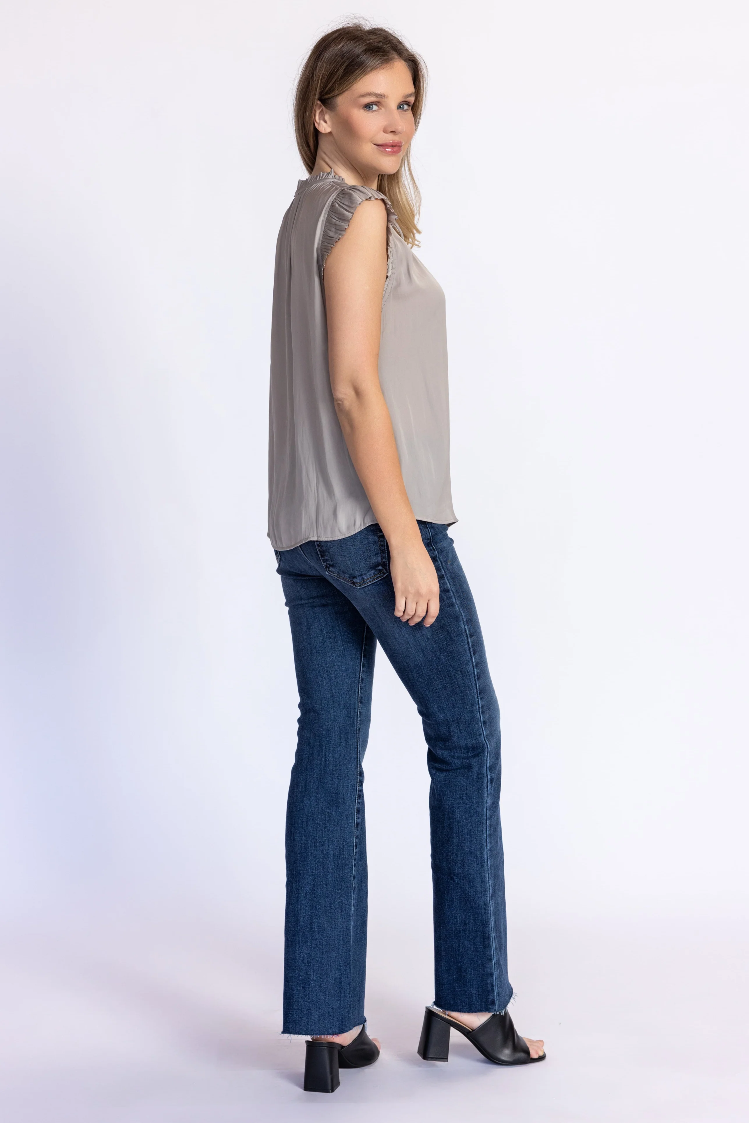 Short Sleeve Flutter Top - Image 6