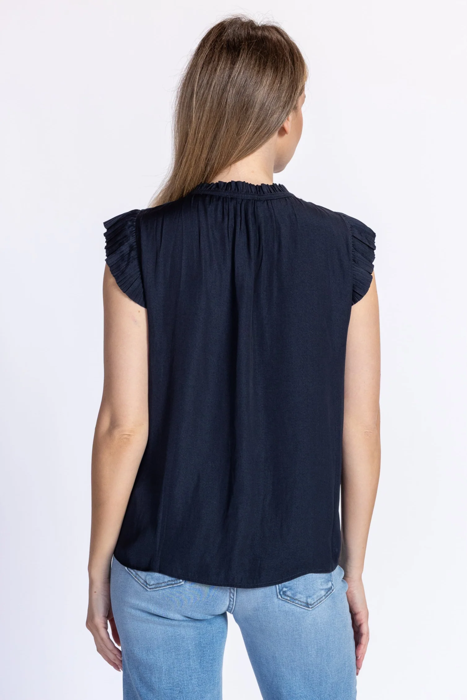 Short Sleeve Flutter Top - Image 8
