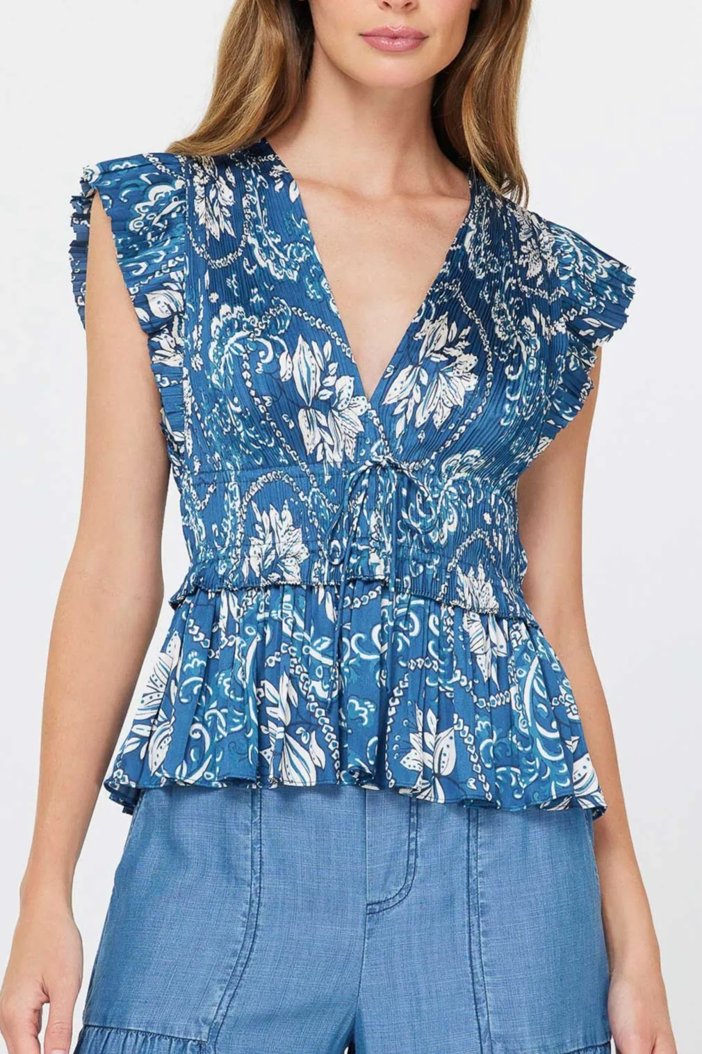 Vera Peplum Blouse - Image 11
