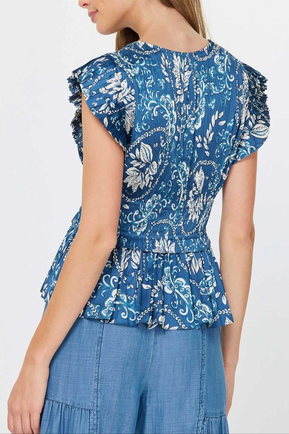 Vera Peplum Blouse - Image 13