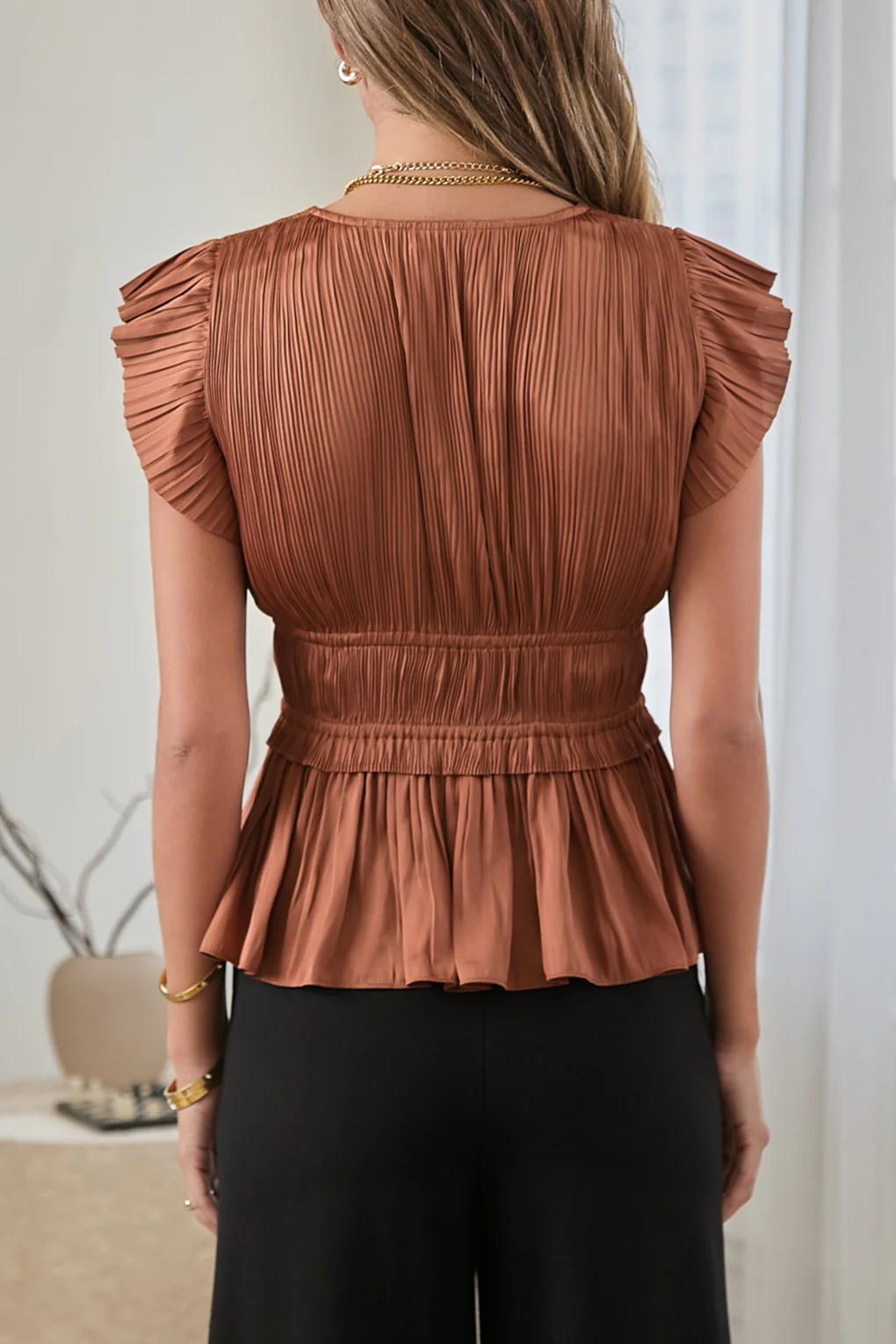 Vera Peplum Blouse - Image 15