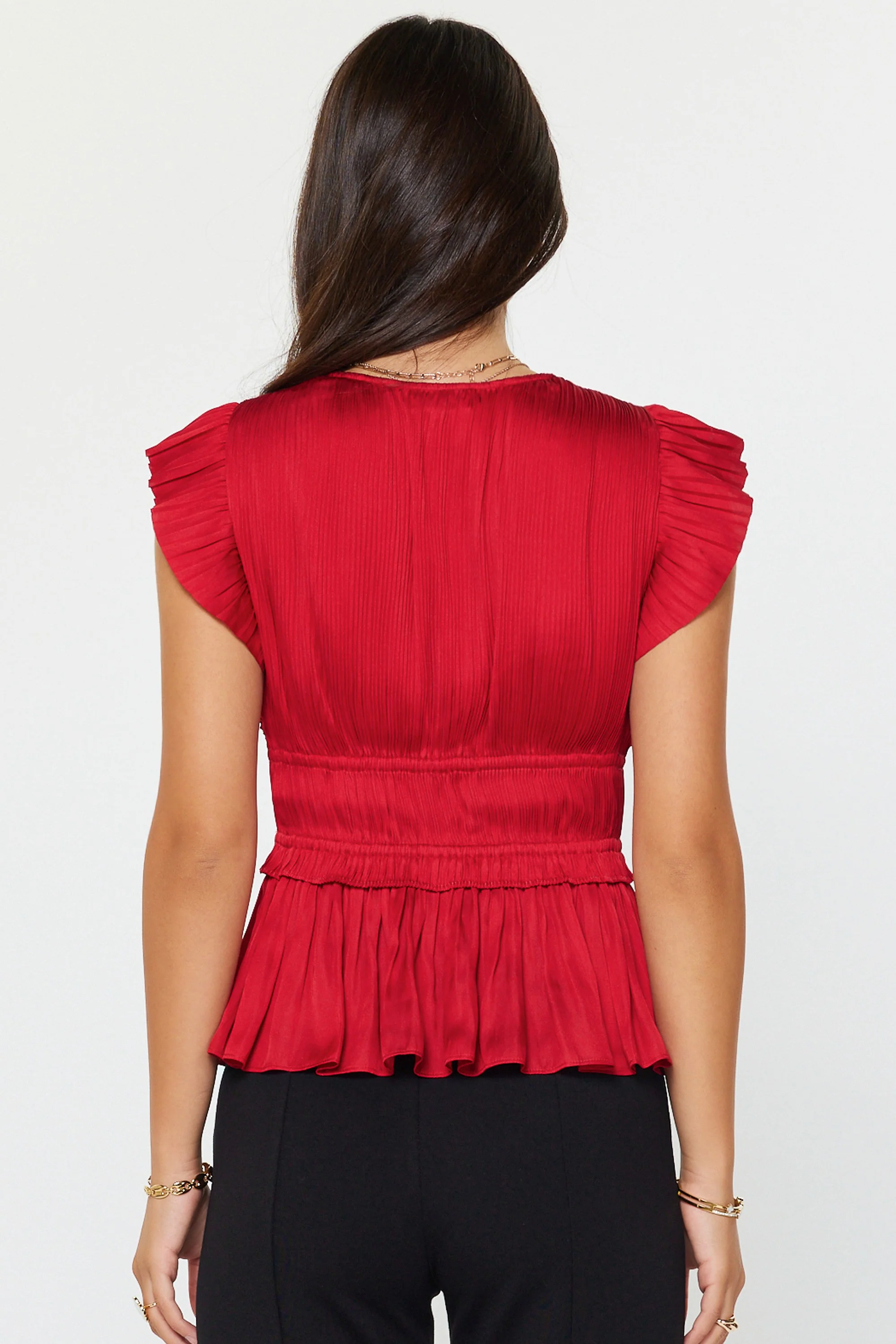 Vera Peplum Blouse - Image 18