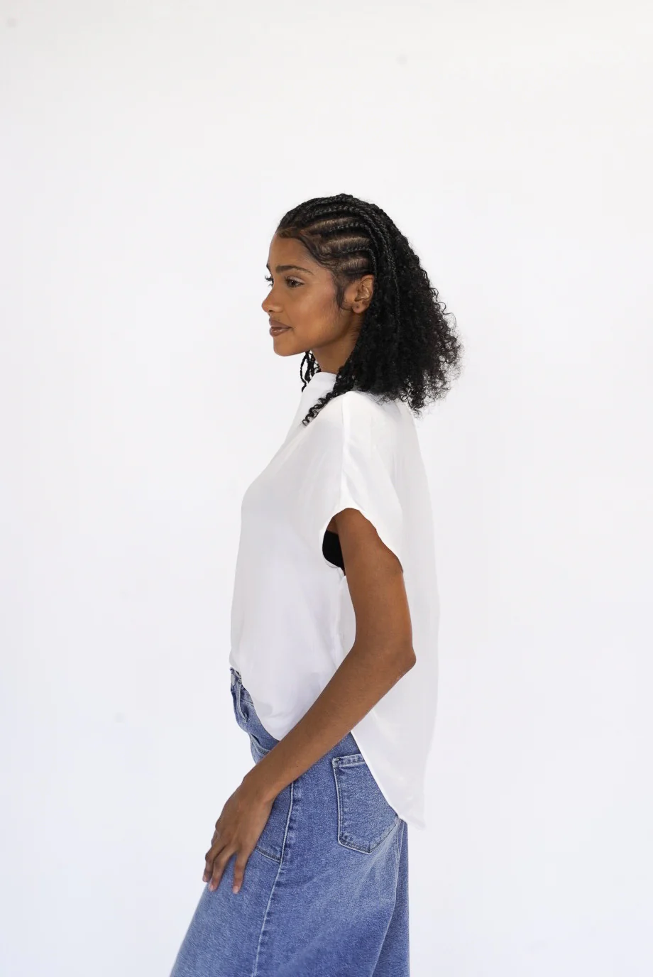 Everyday V-Neck Blouse - Image 10