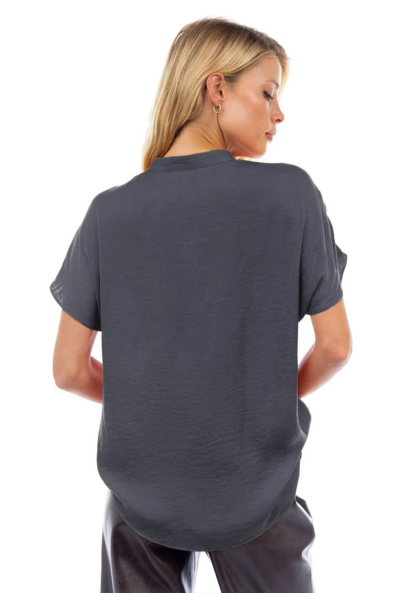 Everyday V-Neck Blouse - Image 4